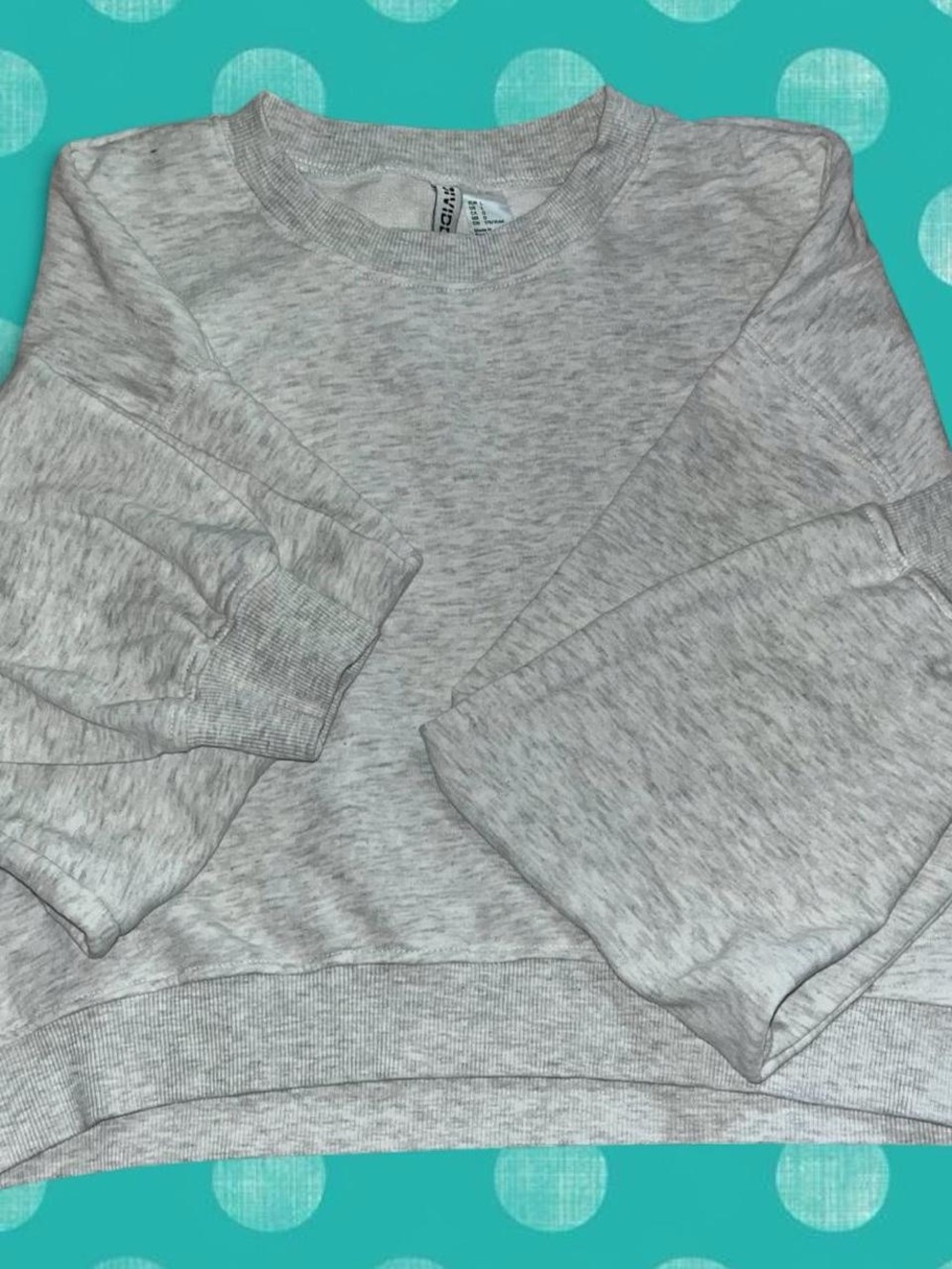 H&M Grey Crewneck Sweatshirt